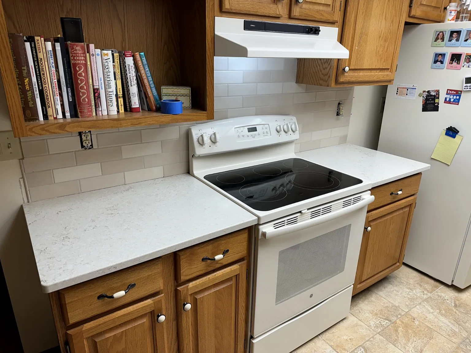 Backsplash after project photograph — after